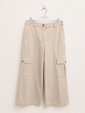 Trina Turk Light Khaki Cotton Pants